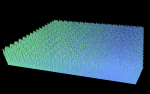 Graphical representation of the first round of the mini-AES cipher algorithm